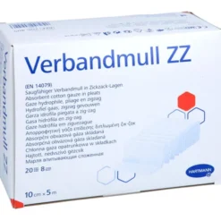 VERBANDMULL Hartmann 10 cmx5 m zickzack 1 St