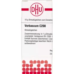 VERBASCUM C 200 Globuli 10 g