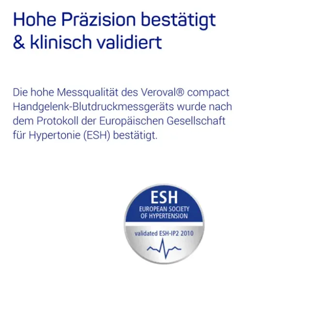 VEROVAL compact Handgelenk-Blutdruckmessgerät 1 St