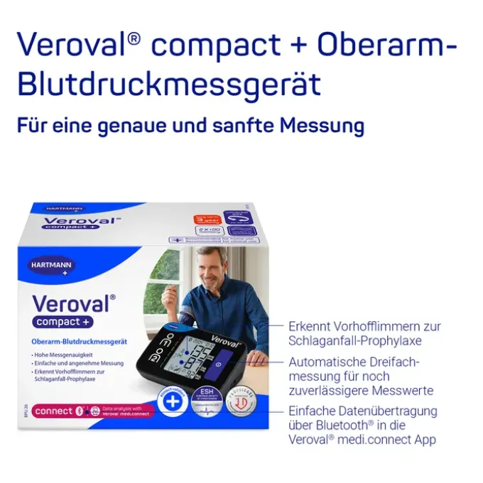 VEROVAL compact plus Oberarm-Blutdruckmessgerät 1 St