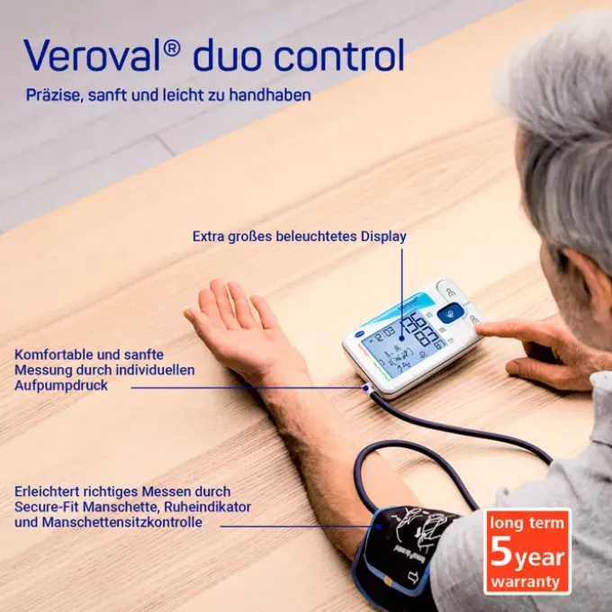 VEROVAL duo control OA-Blutdruckmessgerät M 1 St