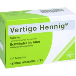 VERTIGO HENNIG Tabletten 100 St