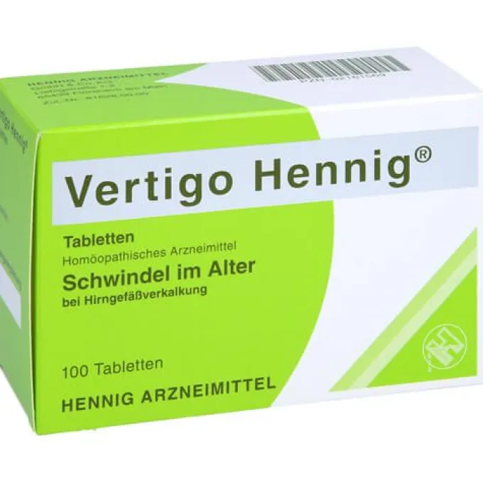 VERTIGO HENNIG Tabletten 100 St