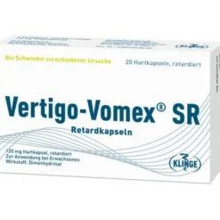 VERTIGO-VOMEX SR Retardkapseln 20 St