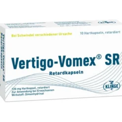 VERTIGO-VOMEX SR Retardkapseln 10 St
