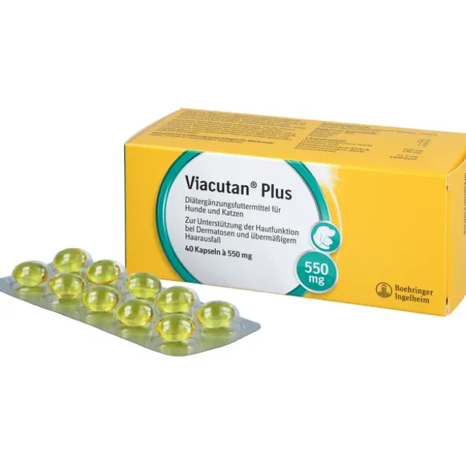 VIACUTAN Plus Kapseln vet. 40 Stück
