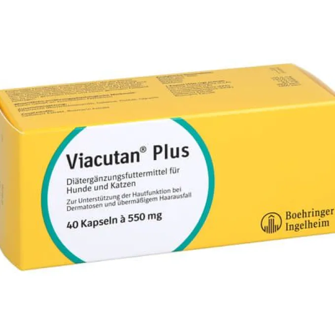VIACUTAN Plus Kapseln vet. 40 Stück