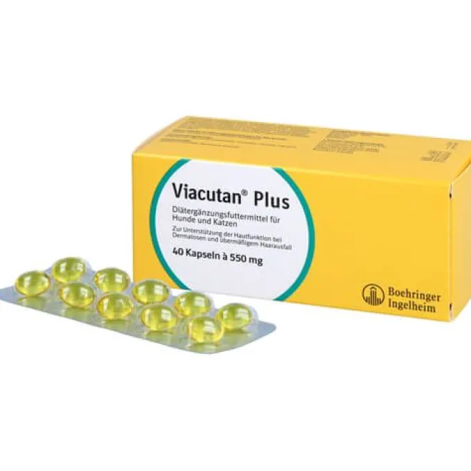 VIACUTAN Plus Kapseln vet. 40 Stück