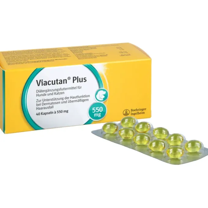 VIACUTAN Plus Kapseln vet. 40 Stück