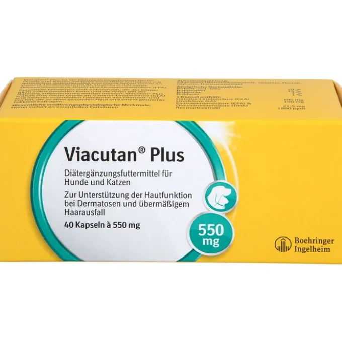 VIACUTAN Plus Kapseln vet. 40 Stück