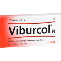 VIBURCOL N Kinder- und Säuglings-Suppositorien 12 St