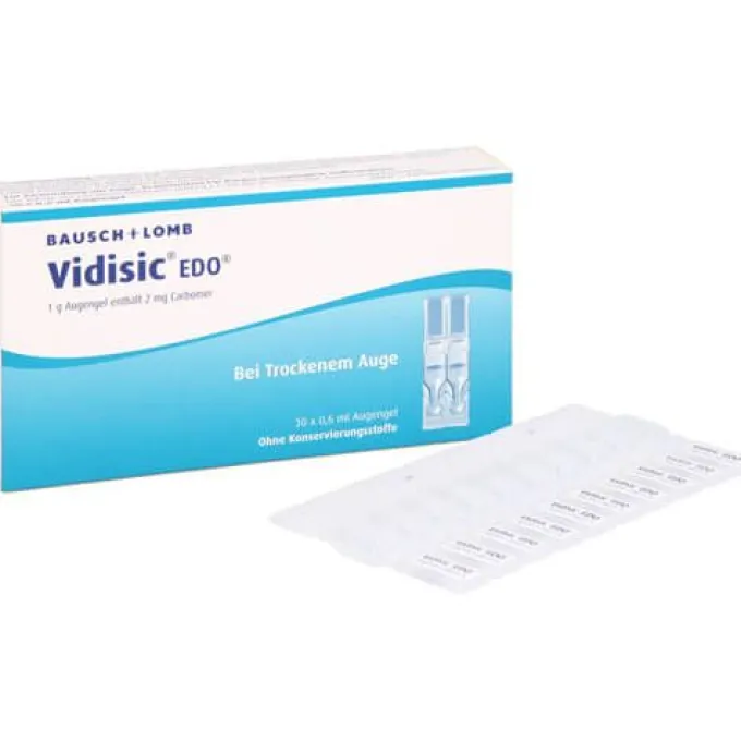VIDISIC EDO Augengel 30X0,6 ml