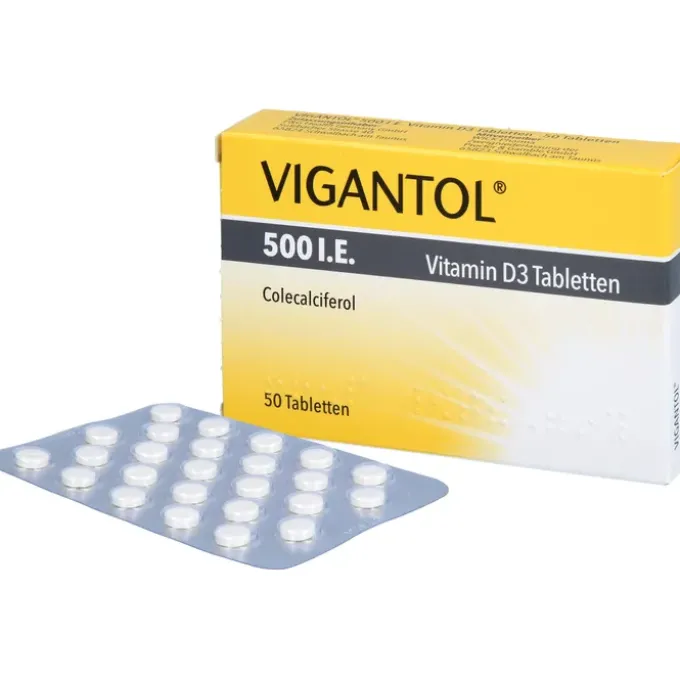 VIGANTOL 500 I.E. Vitamin D3 Tabletten 50 St