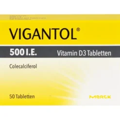 VIGANTOL 500 I.E. Vitamin D3 Tabletten 50 St