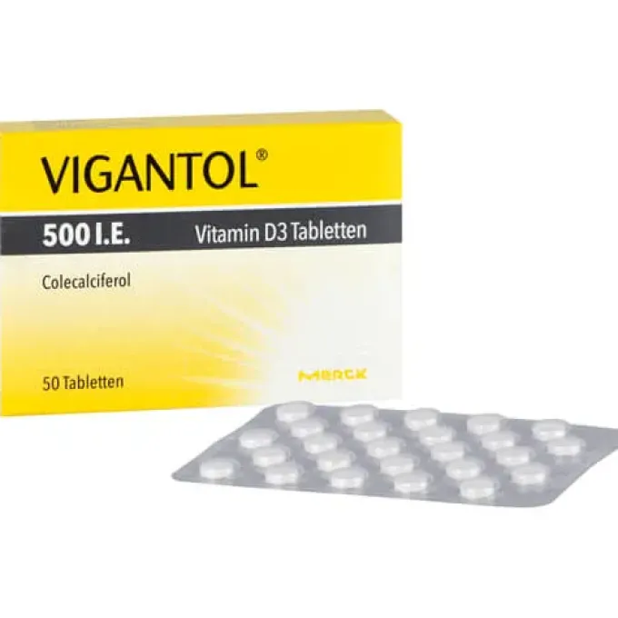 VIGANTOL 500 I.E. Vitamin D3 Tabletten 50 St