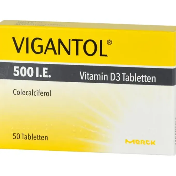 VIGANTOL 500 I.E. Vitamin D3 Tabletten 50 St
