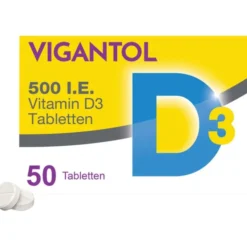VIGANTOL 500 I.E. Vitamin D3 Tabletten 50 St