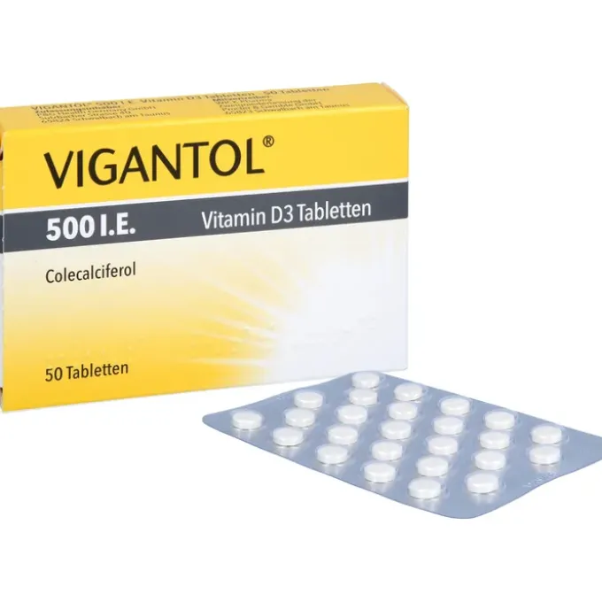 VIGANTOL 500 I.E. Vitamin D3 Tabletten 50 St