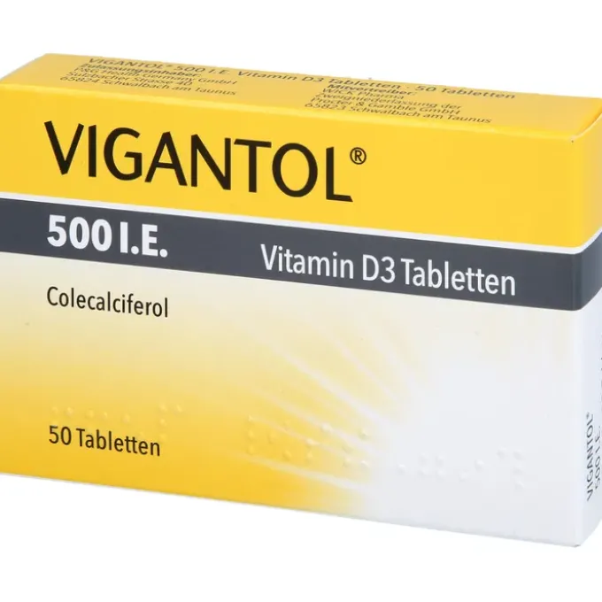 VIGANTOL 500 I.E. Vitamin D3 Tabletten 50 St