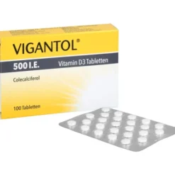 VIGANTOL 500 I.E. Vitamin D3 Tabletten 100 St