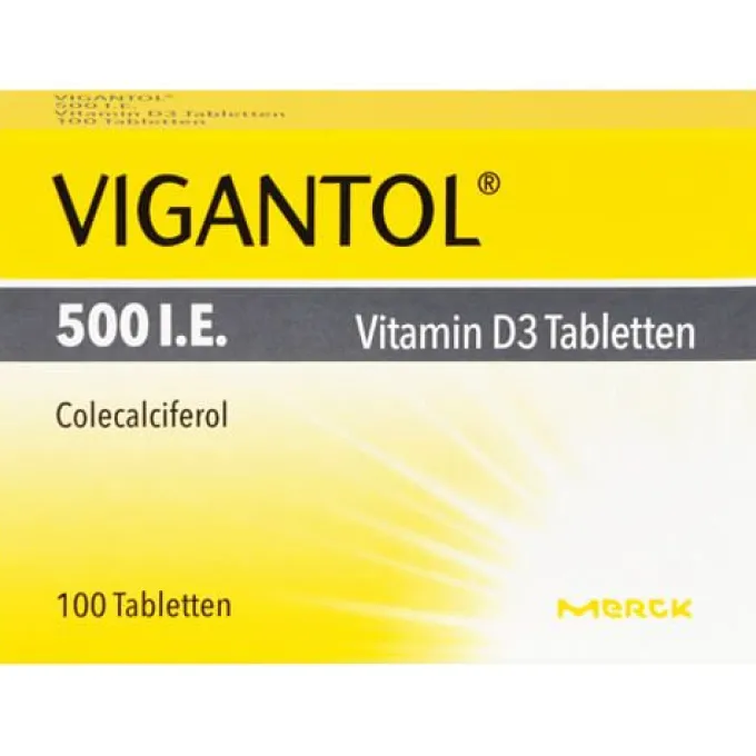 VIGANTOL 500 I.E. Vitamin D3 Tabletten 100 St