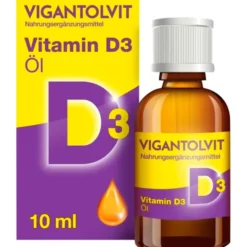 VIGANTOLVIT 500 I.E./Tropfen D3 Öl 10 ml