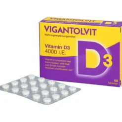 VIGANTOLVIT 4000 I.E. Vitamin D3 Tabletten 60 Stück