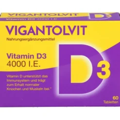 VIGANTOLVIT 4000 I.E. Vitamin D3 Tabletten 60 Stück