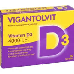 VIGANTOLVIT 4000 I.E. Vitamin D3 Tabletten 60 Stück