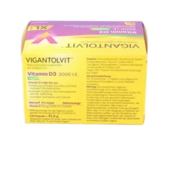 VIGANTOLVIT 2000 I.E. Vitamin D3 vegan Weichkaps. 120 Stück