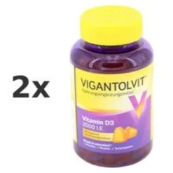 VIGANTOLVIT® 2000 I.E. Vitamin D WEICHGUMMIS 2x 60St