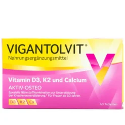 VIGANTOLVIT Vitamin D3 K2 Calcium Filmtabletten Set 2x 60St