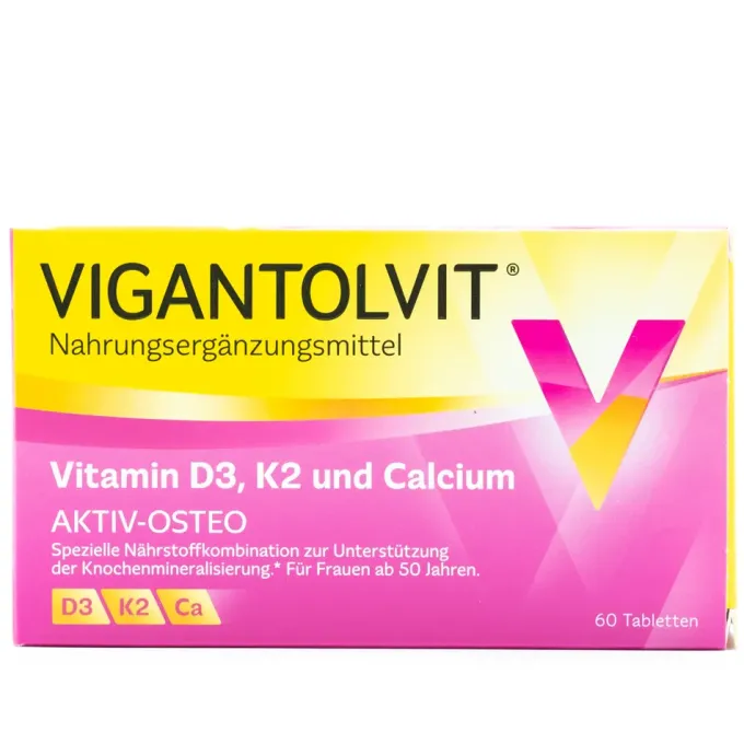 VIGANTOLVIT Vitamin D3 K2 Calcium Filmtabletten 60 Stück