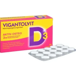 VIGANTOLVIT Vitamin D3 K2 Calcium Filmtabletten 60 Stück