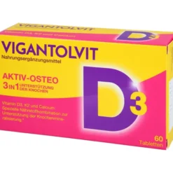 VIGANTOLVIT Vitamin D3 K2 Calcium Filmtabletten 60 Stück