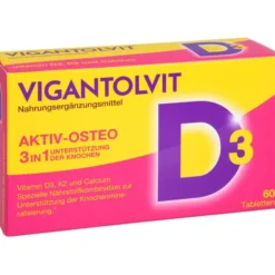 VIGANTOLVIT Vitamin D3 K2 Calcium Filmtabletten 60 Stück