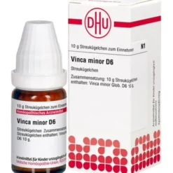 VINCA MINOR D 6 Globuli 10 g