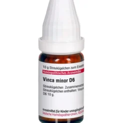 VINCA MINOR D 6 Globuli 10 g