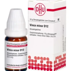 VINCA MINOR D 12 Globuli 10 g