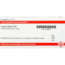 VISCUM ALBUM D 30 Ampullen 8X1 ml