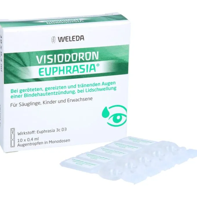VISIODORON Euphrasia Augentropfen 10X0,4 ml