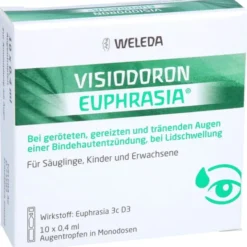 VISIODORON Euphrasia Augentropfen 10X0,4 ml