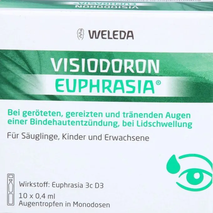 VISIODORON Euphrasia Augentropfen 10X0,4 ml