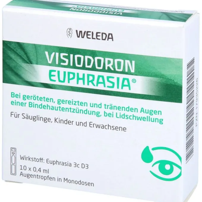VISIODORON Euphrasia Augentropfen 10X0,4 ml