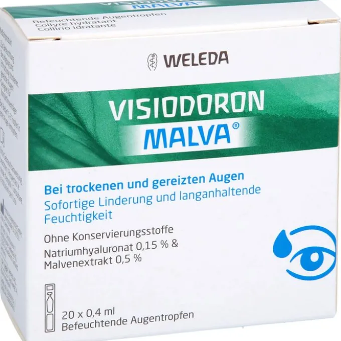 VISIODORON Malva Augentropfen in Einzeldosispipet. 8 ml