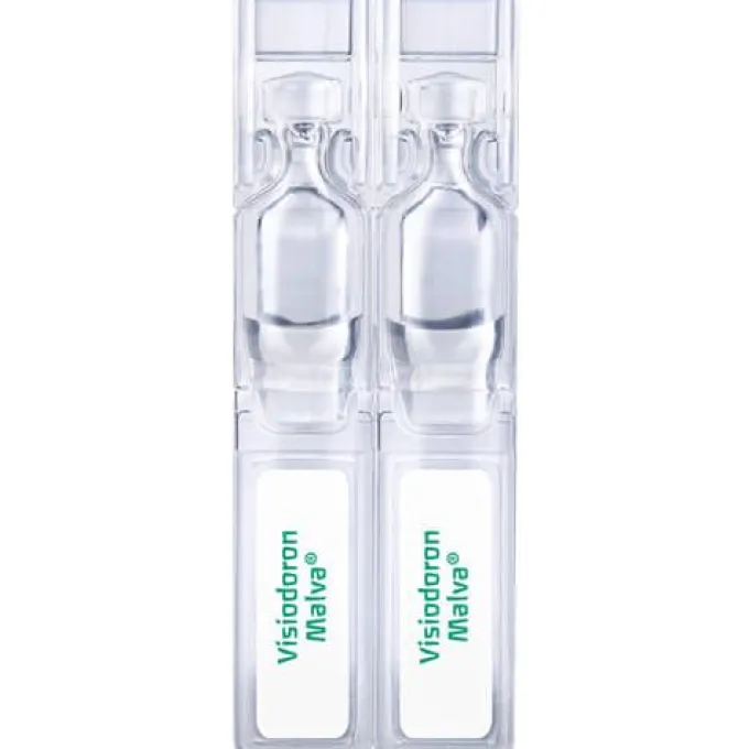 VISIODORON Malva Augentropfen in Einzeldosispipet. 8 ml