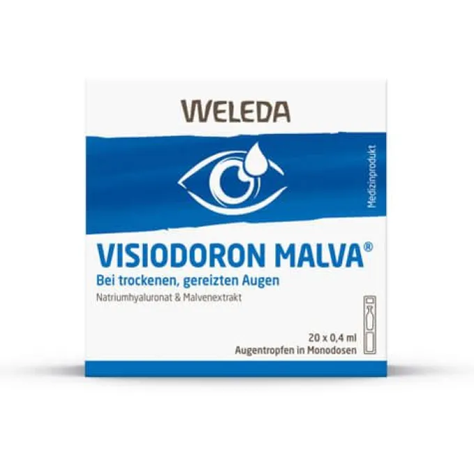 VISIODORON Malva Augentropfen in Einzeldosispipet. 8 ml