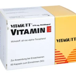 VITAGUTT Vitamin E 1000 Weichkapseln 60 St