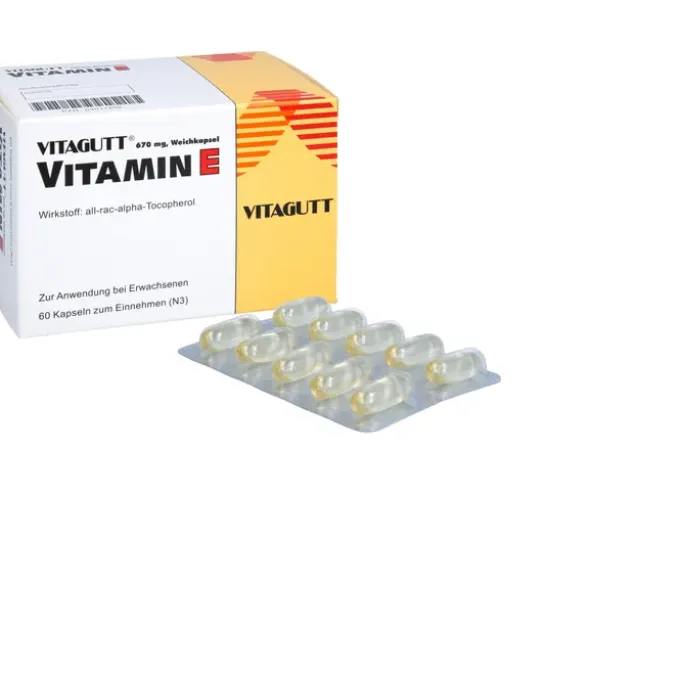 VITAGUTT Vitamin E 1000 Weichkapseln 60 St