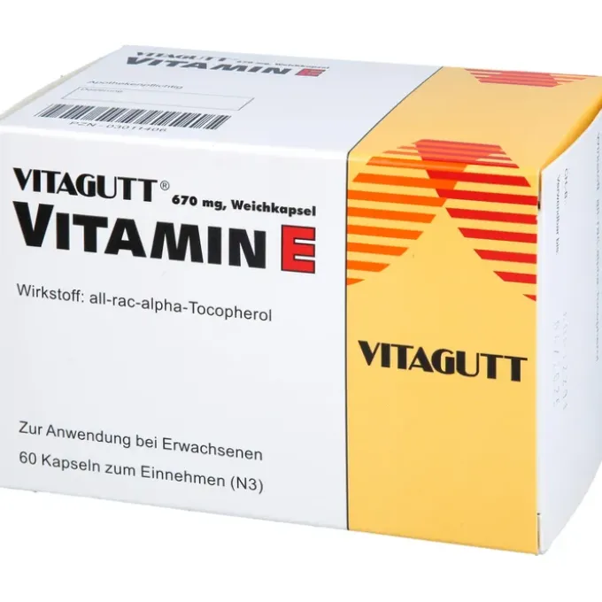 VITAGUTT Vitamin E 1000 Weichkapseln 60 St